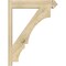 Ekena Millwork Balboa Rough Sawn Arts and Crafts Outlooker, Douglas Fir, 6"W x 26"D x 34"H OUT06X26X34BOA03RDF - alternate 3